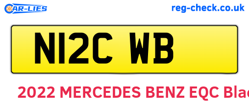 N12CWB are the vehicle registration plates.