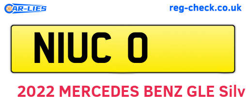 N1UCO are the vehicle registration plates.