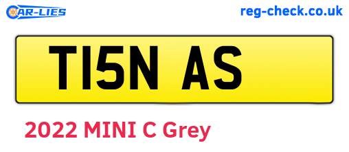 T15NAS are the vehicle registration plates.