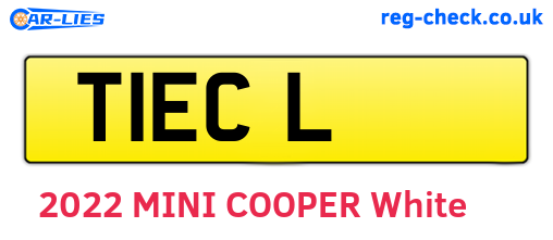 T1ECL are the vehicle registration plates.