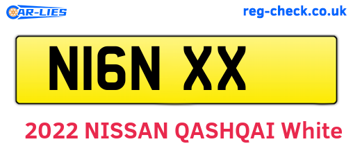 N16NXX are the vehicle registration plates.