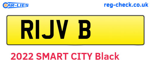 R1JVB are the vehicle registration plates.