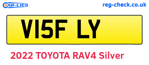 V15FLY are the vehicle registration plates.