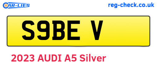 S9BEV are the vehicle registration plates.