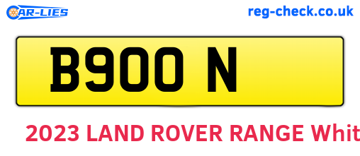 B9OON are the vehicle registration plates.