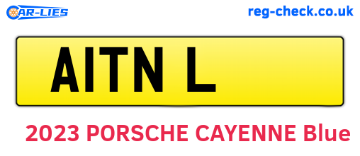 A1TNL are the vehicle registration plates.