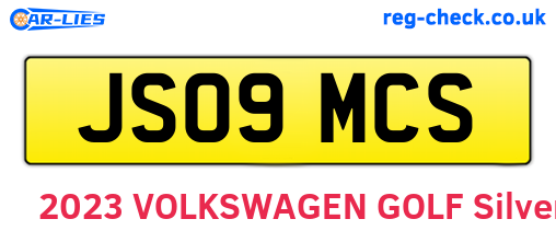 JS09MCS are the vehicle registration plates.