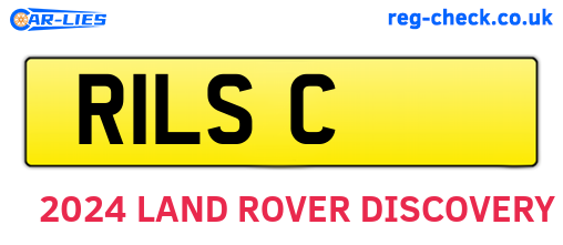 R1LSC are the vehicle registration plates.