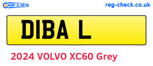 D1BAL are the vehicle registration plates.