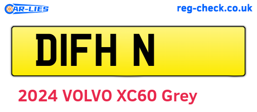 D1FHN are the vehicle registration plates.
